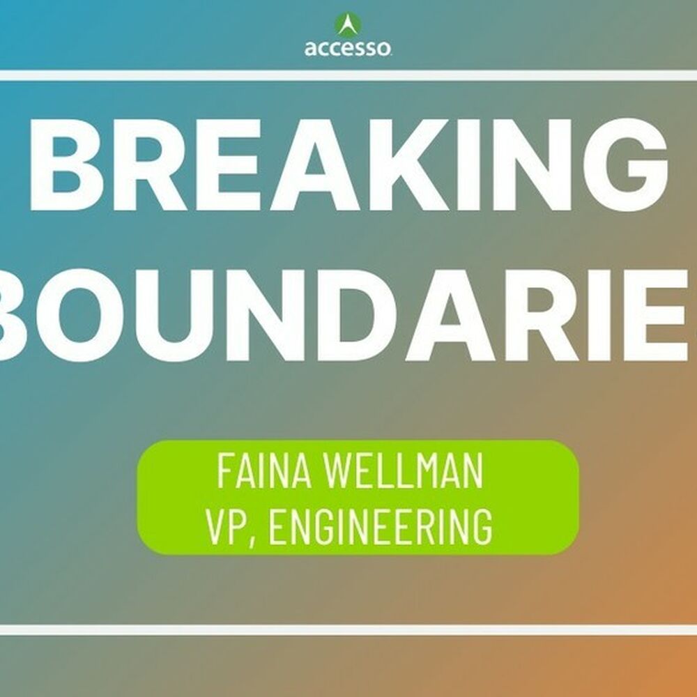 In our last installment of our Breaking Boundaries series, we're thrilled to introduce you to Faina Wellman, one of our esteemed VPs of Engineering! Faina's influence resonates throughout every department she touches, and she is admired for her technical expertise and exemplary leadership. Checkout the link in our bio to delve into Faina's journey and hear her invaluable advice to women navigating their way in the tech industry. 👩‍💻